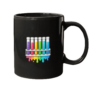Discover Chemistry Test Tube Design Mugs