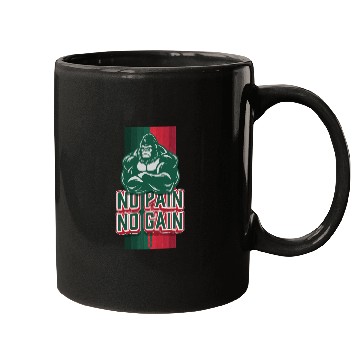 Discover 1RSN - No pain No gain Mugs