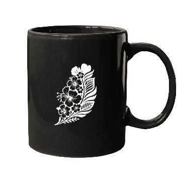 Discover Tropical Floral Pattern for Summer Wear Mugs