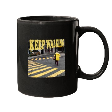 Discover Yellow Crosswalk Vibes Mugs
