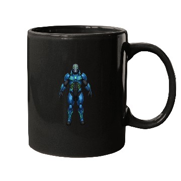 Discover Cybernetic Warrior Mugs