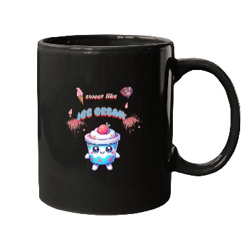 Discover sweet like ice cream Mugs