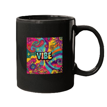 Discover Stay Wild - Psychedelic Boho 70s Vibes Mugs