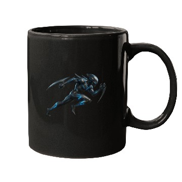 Discover Velocity Alien (Speedster) hyper realistic Mugs
