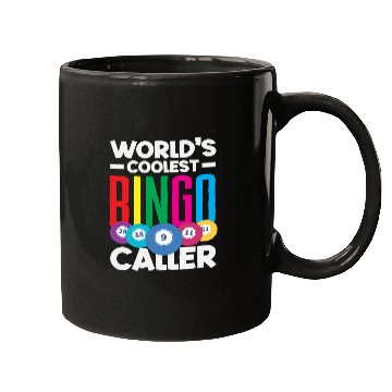 Discover Bingo World's Coolest Bingo Player Vibes Mugs