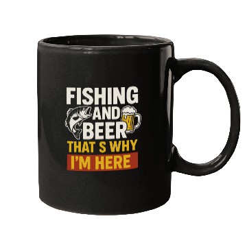 Discover Fishing and Beer Combo Mugs