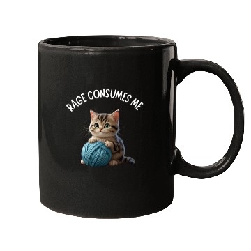 Discover Cute Angry Cat Mugs