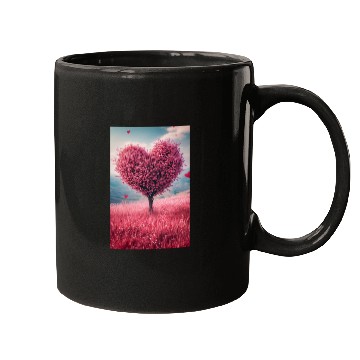 Discover Romantic Heart Tree in Bloom Mugs