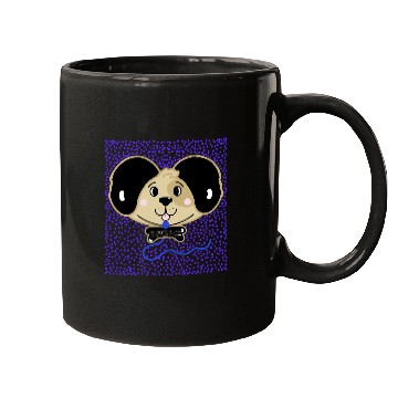 Discover Happy Puppy Spike Mugs
