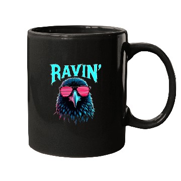 Discover Ravin' Rave Festival Fun with Cool Raven Mugs
