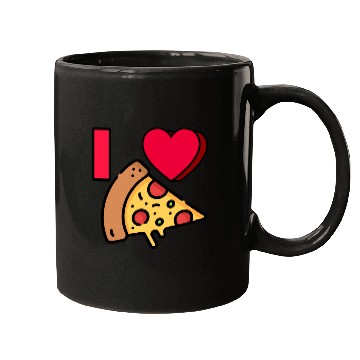 Discover I LOVE PIZZA #1 Mugs