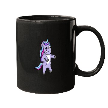 Discover Cute Zombie Unicorn Plush Design Mugs