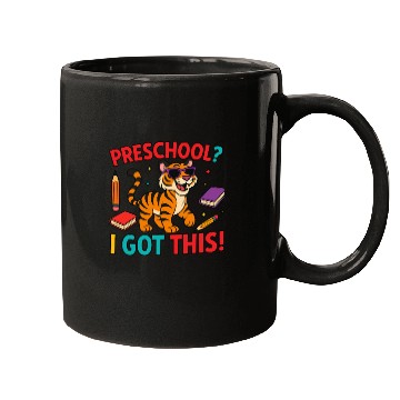Discover Tiger Cub Mugs – Preschool I Got This School Mugs