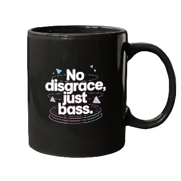 Discover No Disgrace Just Bass Retro Mugs