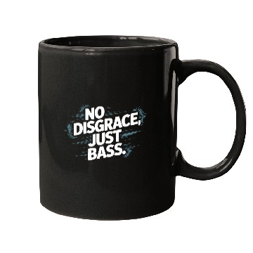 Discover No Disgrace Just Bass Bold Mugs