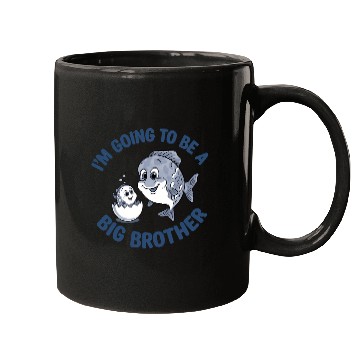 Discover Cute Fish Big Brother Reveal Mugs