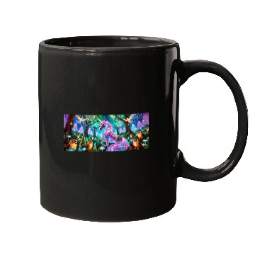Discover Enchanted Unicorn Forest Design Mugs