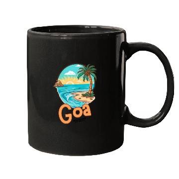 Discover D83C DF0A Tropical Escape Goa Beach Mugs  D83C DF0A