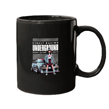 Discover Japanese Underground Street Racing - JDM Car Mugs
