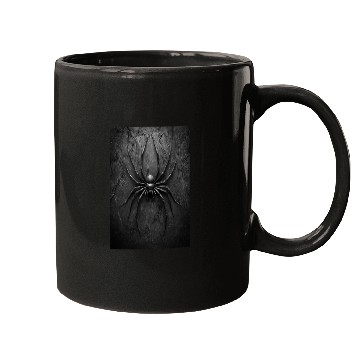 Discover Black Widow Style Spider Art Mugs