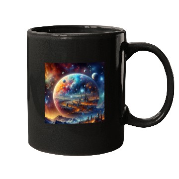 Discover Futuristic Sci-FI Fantasy with Alien Planet Mugs