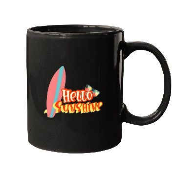 Discover Hello Sunshine Summer Vibes  Mugs