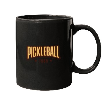 Discover Pickleball Est. 1965 Retro Grunge Vintage Sport Mugs