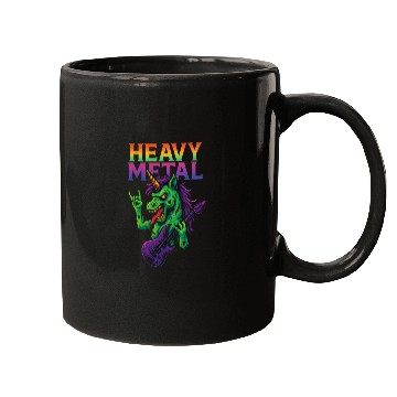 Discover Heavy Metal Zombie Unicorn Mugs