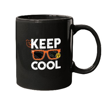 Discover Keep It Cool Sunglasses Design Mugs