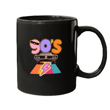 Discover Retro 90s Muscle Vibes Mugs