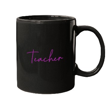 Discover Teacher – Simple Bold Design Mugs