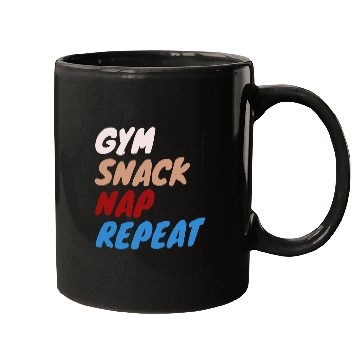 Discover Fitness Motivation Script Mugs