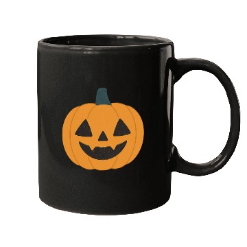 Discover Festive Pumpkin Jack-o'-Lantern Design Mugs