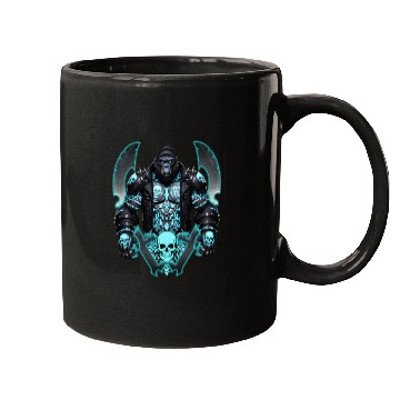 Discover Neon Warrior Gorilla Mugs