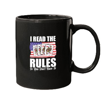 Discover USA Flag Pinochle Rules Patriotic Card Games Mugs