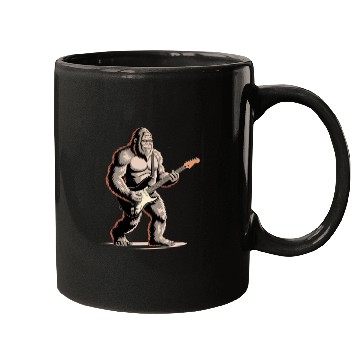 Discover Bigfoot Electric Guitar Mugs