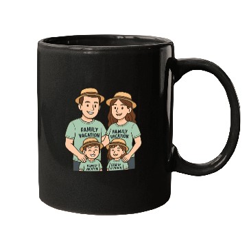 Discover Family Vacation Matching Mugs