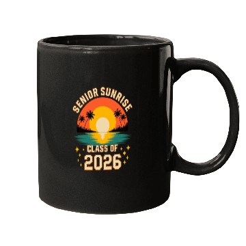 Discover Senior Sunrise 2026 High School Graduation Mugs