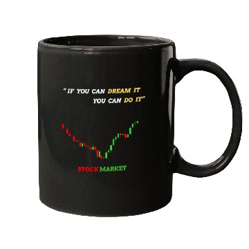 Discover Inspirational Stock Market Growth Quote Mugs