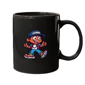 Discover Urban Kid Streetwear Design Mugs