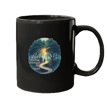 Discover Hope Illuminates the Dark Forest Mugs