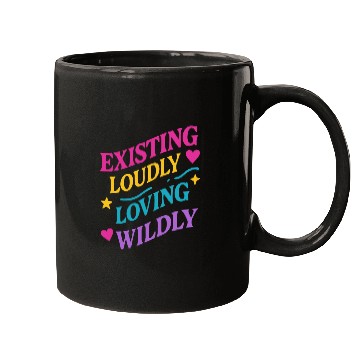 Discover Queer Pride Queer Joy LGBTQ+ Affirmation Trans Mugs