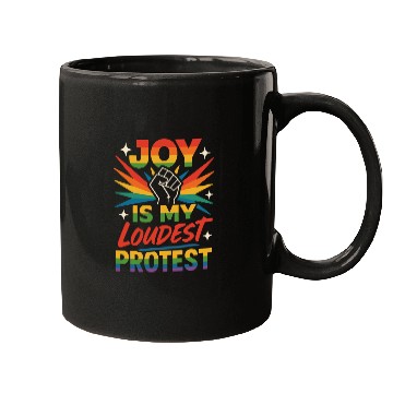 Discover Queer Pride Queer Joy LGBTQ+ Affirmation Trans Mugs