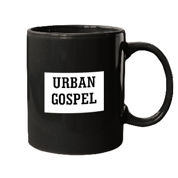 Discover Bold Urban Gospel Typography Design Mugs