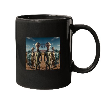Discover Area 51 Mugs