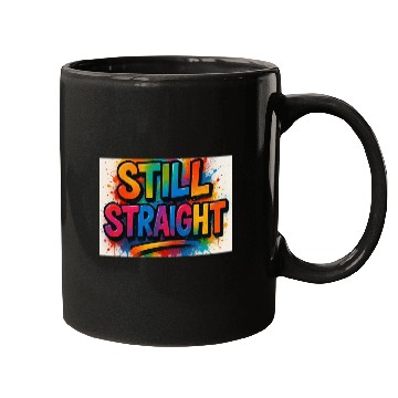Discover Still Straight Multi Colors Mugs