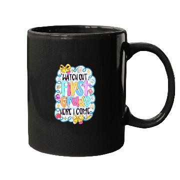 Discover Watch Out First Grade Welcome Illustration Mugs