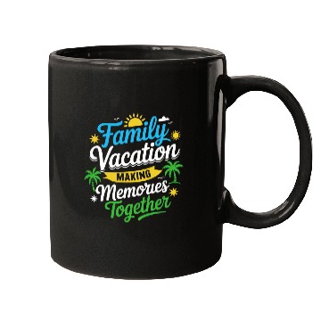 Discover Family Vacation Memories Design Mugs