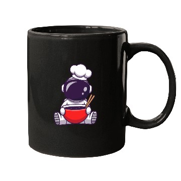 Discover Cosmic Chef Cartoon Design Mugs