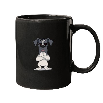 Discover Grumpy great dane cartoon animal illustration Mugs
